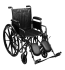 Front Right Side View Of The Emerald iCruise Standard Wheelchair