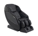 Front Right Side View Of The Ergotec Pluto Massage Chair | ET-180 In Black Color