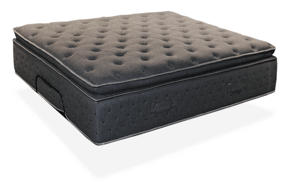 Front Right Side View Of The Eurolux Novis: The 5-Layer Luxury Mattress Crafted By Masters