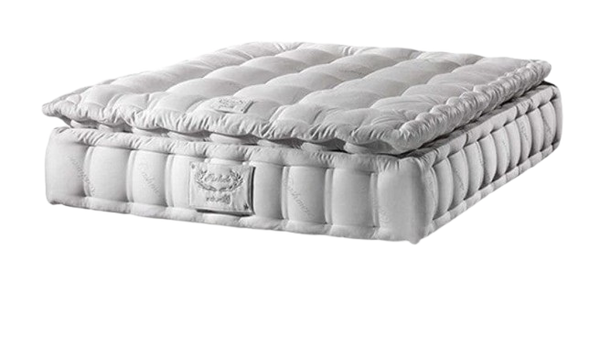 Front Right Side View Of The Eurolux Prive: The 10-Layer Luxury Mattress Crafted By Masters