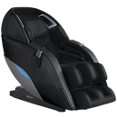 Front Right Side View Of The Infinity Dynasty 4D Massage Chair Shown In Black/Black Color