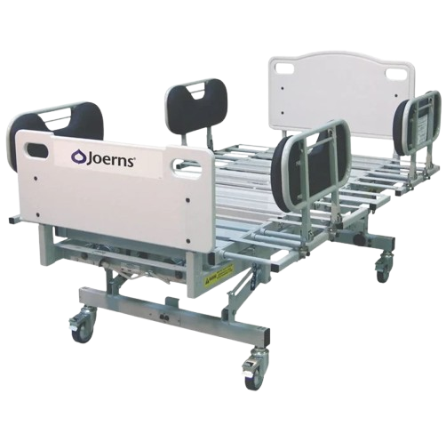 Front Right Side View Of The Joerns Bariatric Healthcare Bed System RC 750