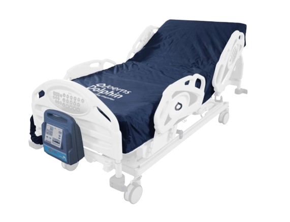 Front Right Side View Of The Joerns Dolphin Fluid Immersion Simulation Pediatric Mattress System