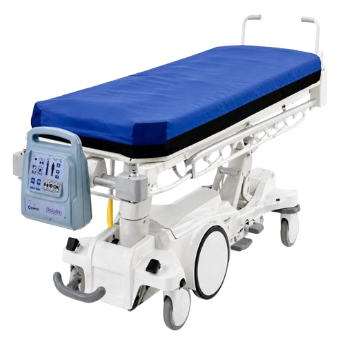 Front Right Side View Of The Joerns Dolphin Fluid Immersion Simulation Stretcher Pad System