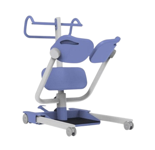 Front Right Side View Of The Joerns Hoyer Up® Stand Aid Transfer Device