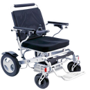 Front Right Side View Of The Karman Tranzit-Go Electric Wheelchair