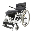 Front Right Side View Of The Karman XO-101 Standing Wheelchair Shown In The Seated Position