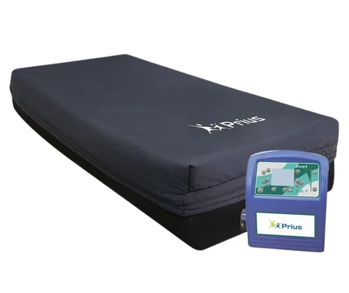 Front Right Side View Of The Prius Duet Mattress System Shown With The Master Control Unit