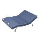 Front Right Side View Of The Rize Aviada Adjustable Bed Shown With In The Flat Position