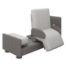 Front Right Side View Of The StarSleep Arlo Rotating Bed Shown In The Chair Position