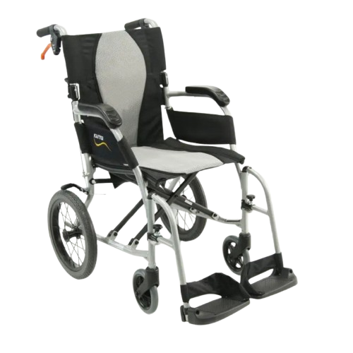 Front Right View Of The Karman Ergo Flight Transport Wheelchair