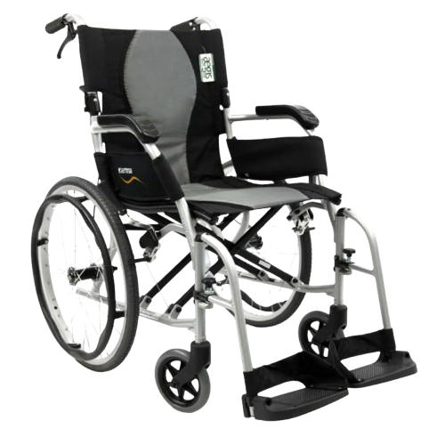 Front Right View Of The Karman Ergo Flight Wheelchair