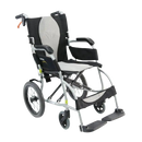 Front Right View Of The Karman Ergo Lite Transport Wheelchair