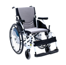 Front Right View Of The Karman S-Ergo 115 Wheelchair Shown With White Frame