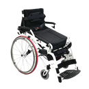 Front Right View Of The Karman XO-55 Horizon Standing Wheelchair In The Seated Position