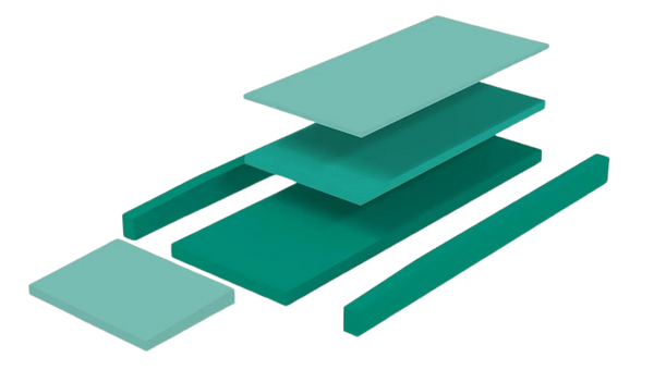 Front View Of The Accora 600 Foam Mattress Showing The Different Layers Of The Mattress