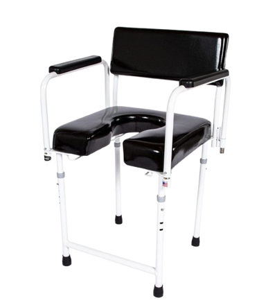 Front View Of The ActiveAid 202 Shower Toilet Chair Package #1