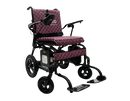 Front View Of The ComfyGo Phoenix Carbon Fiber Electric Wheelchair In Purple Color
