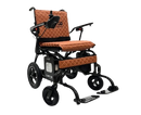 Front View Of The ComfyGo Phoenix Carbon Fiber Electric Wheelchair In Taba Color