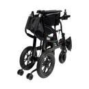 Front View Of The ComfyGo X-Lite Electric Wheelchair In The Folded Position