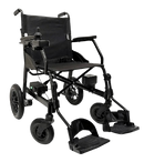 Front View Of The ComfyGo X-Lite Electric Wheelchair Right Side