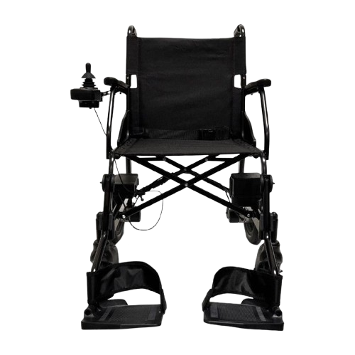 Front View Of The ComfyGo X-Lite Electric Wheelchair