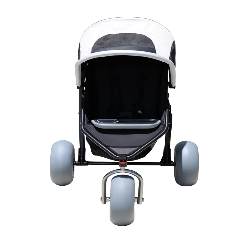 Front View Of The Debug Mobility Baby Bug Beach Stroller