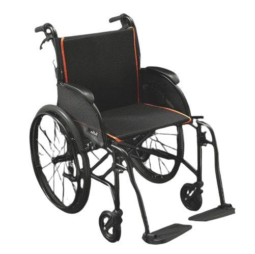 Front View Of The Feather Wheelchair