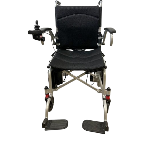 Front View Of The Journey Air Lightweight Electric Wheelchair 