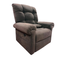 Front View Of The Journey Perfect Lift Chair With Microlux Fabric Shown In Chocolate Color