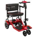 Front View Of The Journey So Lite Mobility Scooter Shown In Red Color