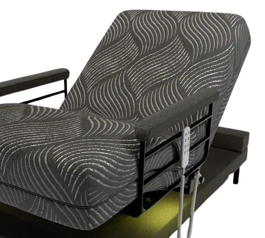 Front View Of The Journey UPbed Independence Rotating Adjustable Lift Bed In The Zero Gravity Position