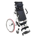 Front View Of The Karman XO-55 Horizon Standing Wheelchair In The Standing Position