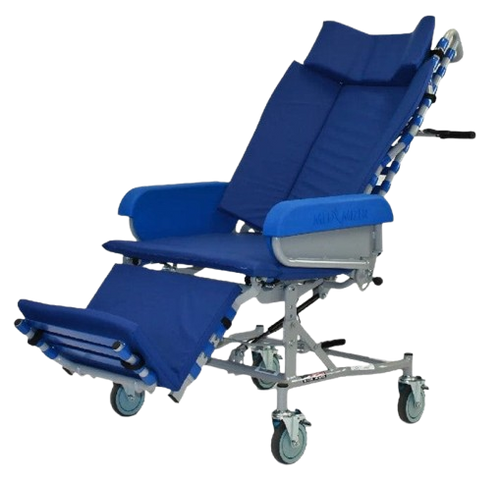 Front View Of The Med Mizer FlexTilt Comfort Chair In The Reclined Position