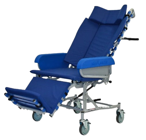 Front View Of The Med Mizer FlexTilt Comfort Chair In The Reclined Position