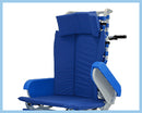 Front View Of The Med Mizer FlexTilt Comfort Chair Shown With Raised Armrest