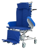 Front View Of The Med Mizer FlexTilt Comfort Chair With The Armrest Raised