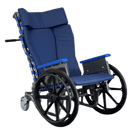Front View Of The Med Mizer Freedom Flex Chair With Mag Wheels