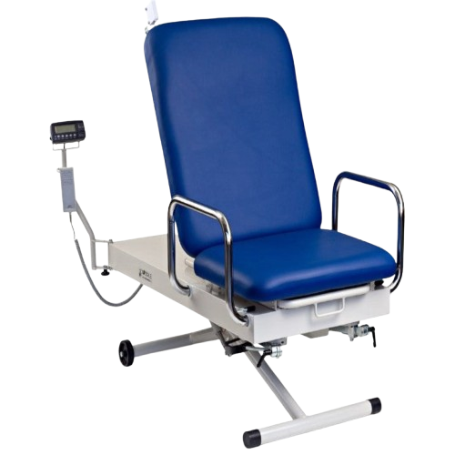 Front View Of The Med Mizer UpScale Adjustable Treatment Table