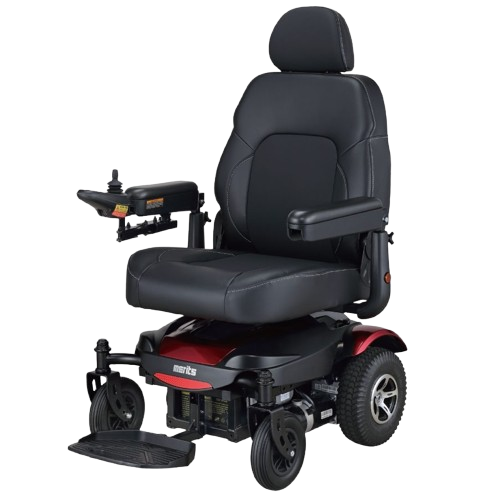 Front View Of The Merits Regal Power Chair