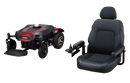 Front View Of The Merits Regal Power Chair In Two Parts Including The Base And The Seat