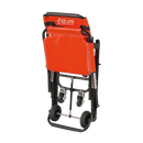 Front View Of The Mobile Stairlift EZ LITE Evacuation Stair Chair Shown In The Folded Position
