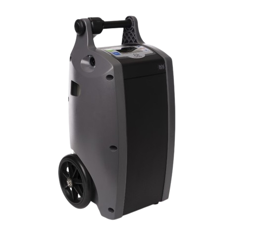 Front View Of The O2 Concepts Oxlife Independence Oxygen Concentrator