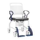 Front View Of The Rebotec Berlin Shower Commode Chair