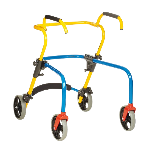 Front View Of The Rebotec Pluto Posterior Child Rollator