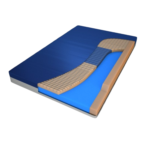 Front View Of The Transfer Master Ascent Foam Mattress Interior Material