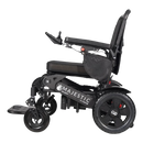 Left Side View Of The ComfyGo Majestic 440 HD Remote Controlled Heavy Duty Electric Wheelchair
