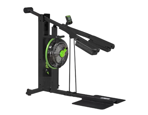Left Side View Of The Dynamic Fluid Fitness P918 Squat Press Machine