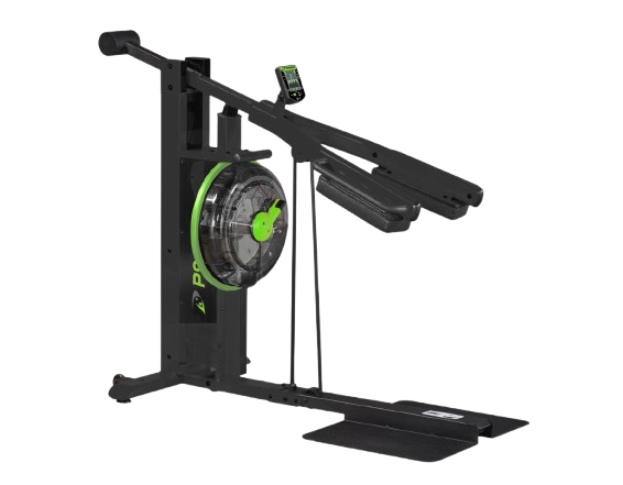 Left Side View Of The Dynamic Fluid Fitness P918 Squat Press Machine