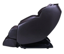 Left Side View Of The Ergotec Saturn Massage Chair | ET-210 In Brown Color Shown In The Upright Position
